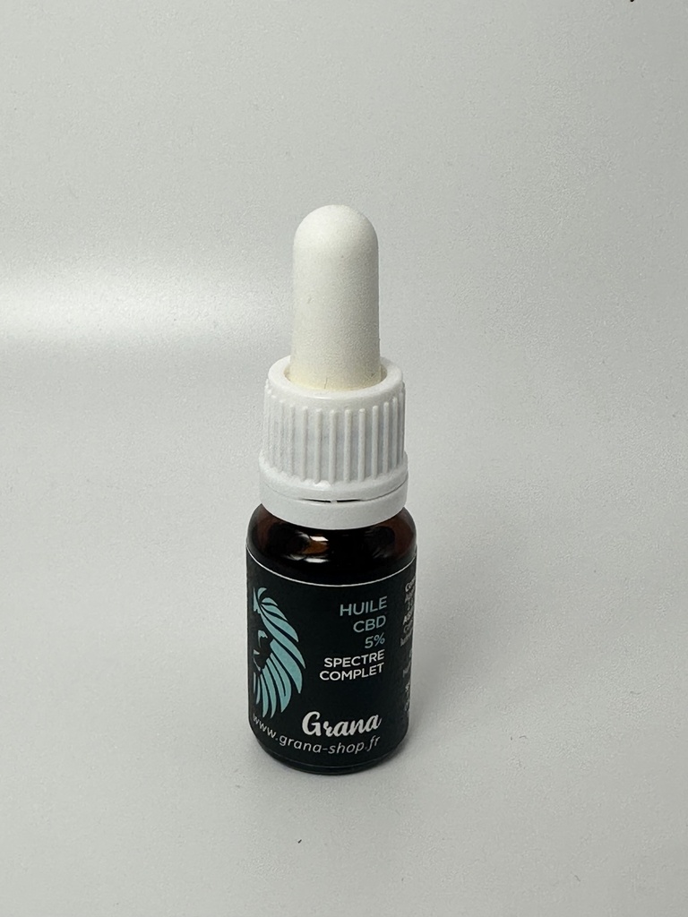 Huile CBD 5% - GRANA
