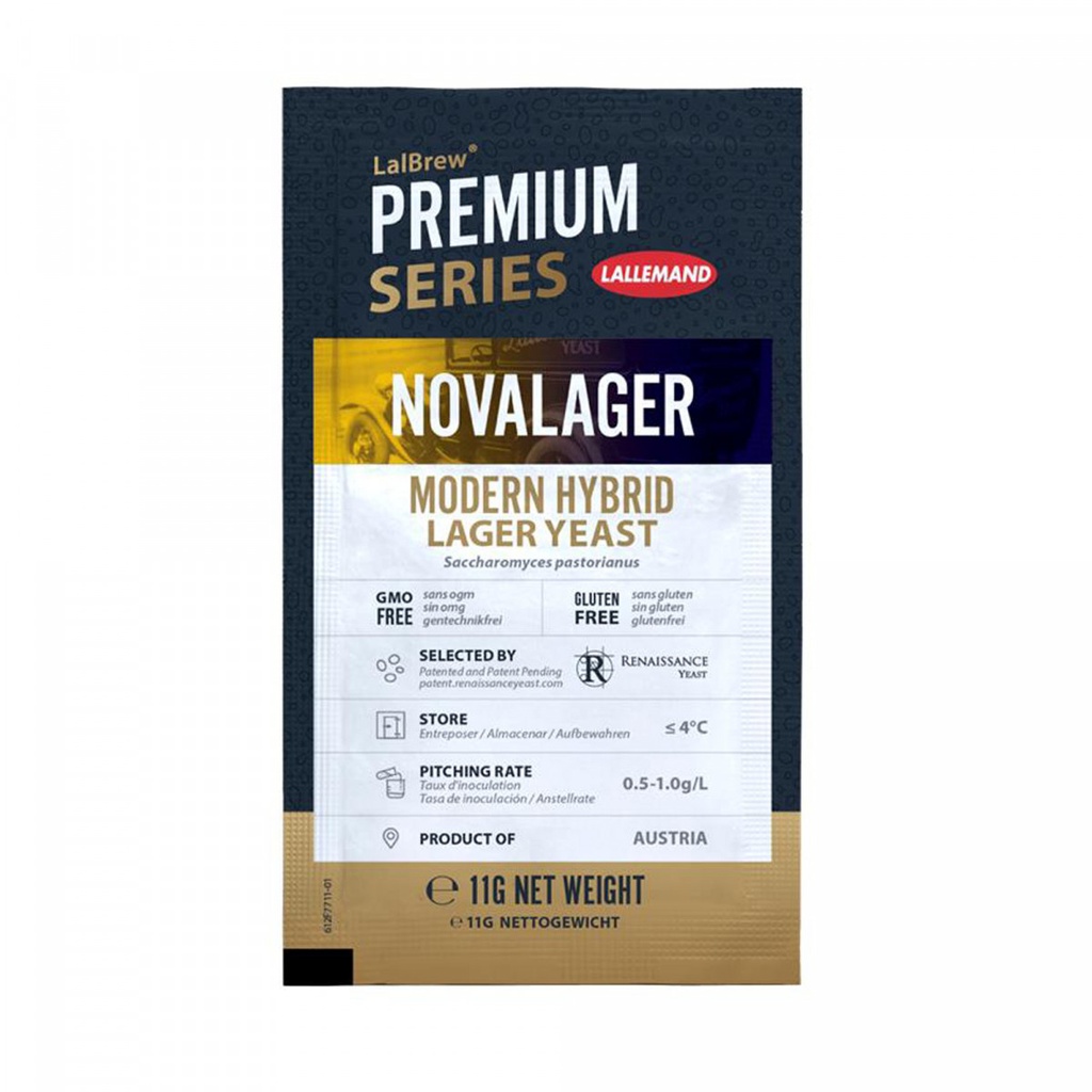 Premium levure de bière sèche NovaLagerTM 11g