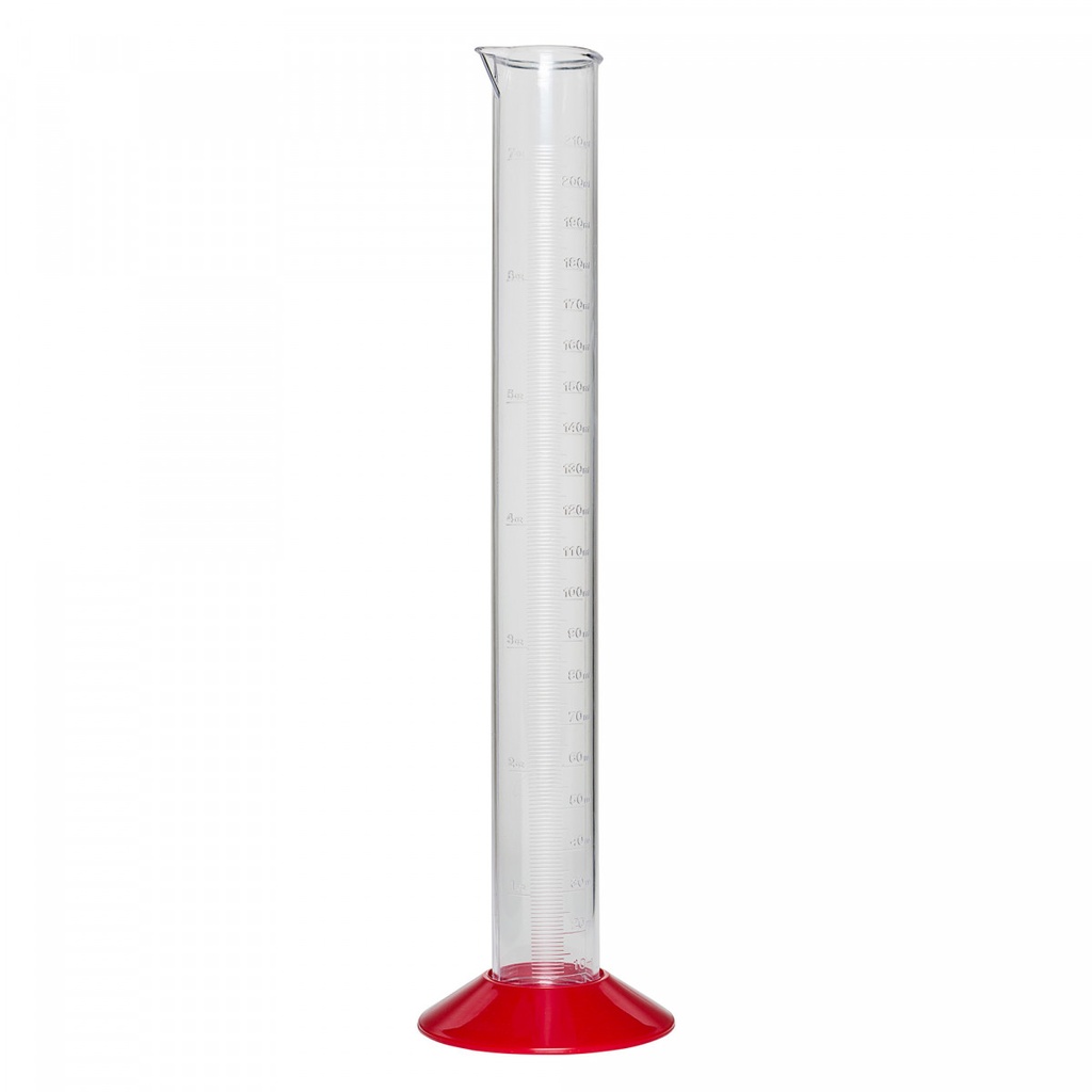 Eprouvette graduée en plastique - 210 ml