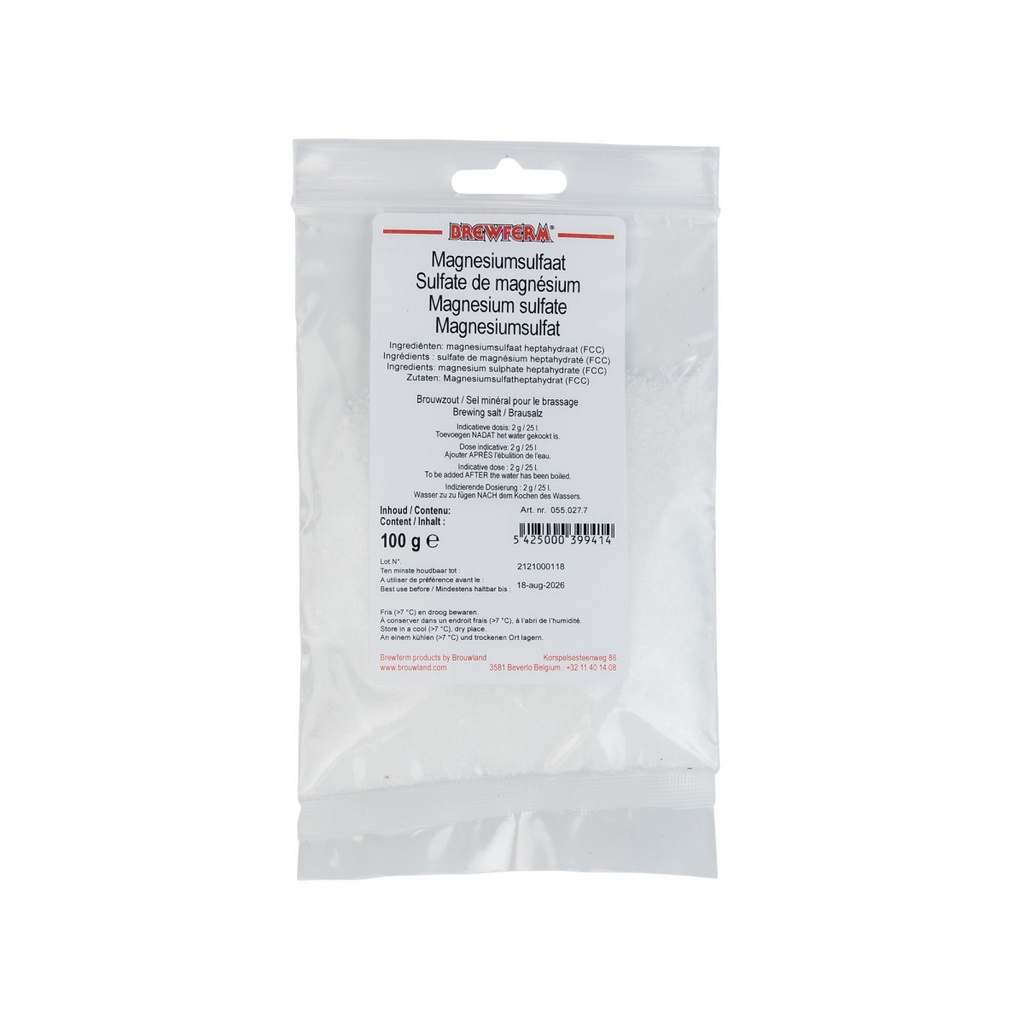 Sulfate de magnésium 100g