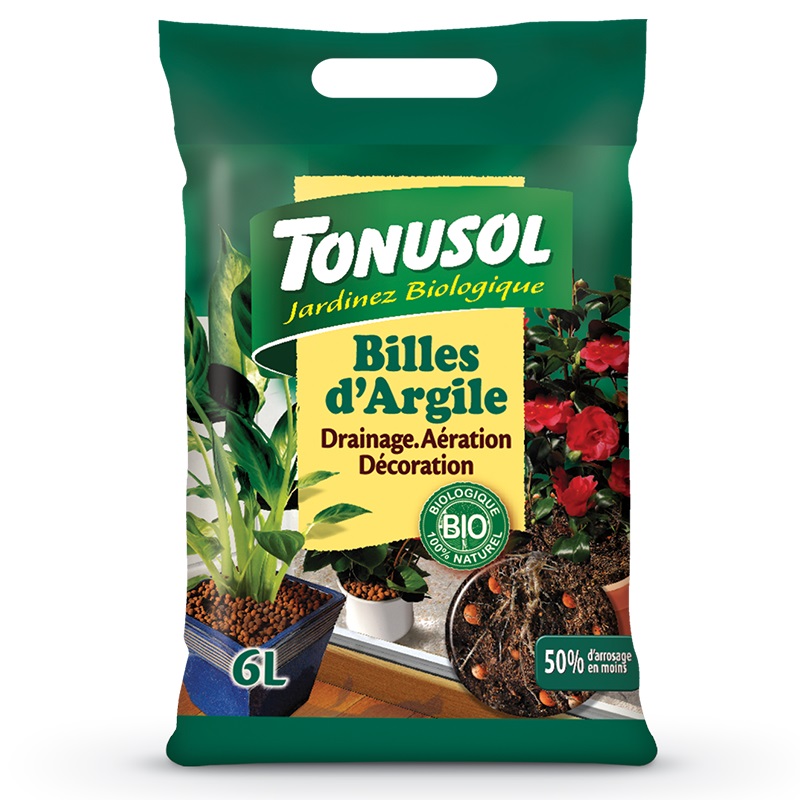 Tonusol Billes d'argile 6L