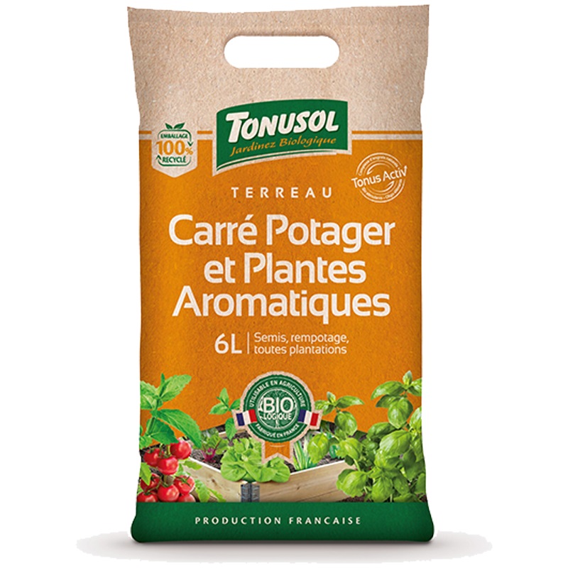 Tonusol Terreau Plantes Aromatique 6L