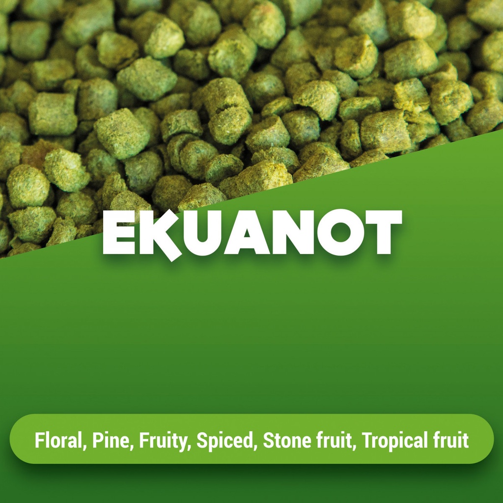 Houblon en pellets Ekuanot