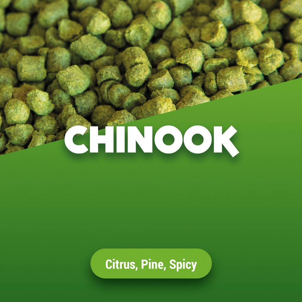 Houblons en pellets Chinook