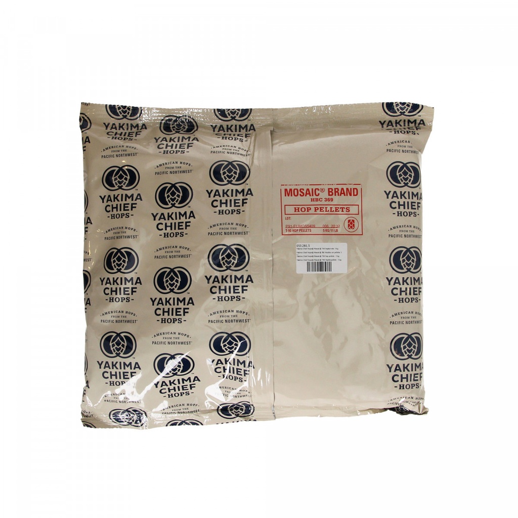 Yakima Chief Hops® Mosaic® T90 Houblon en pellets