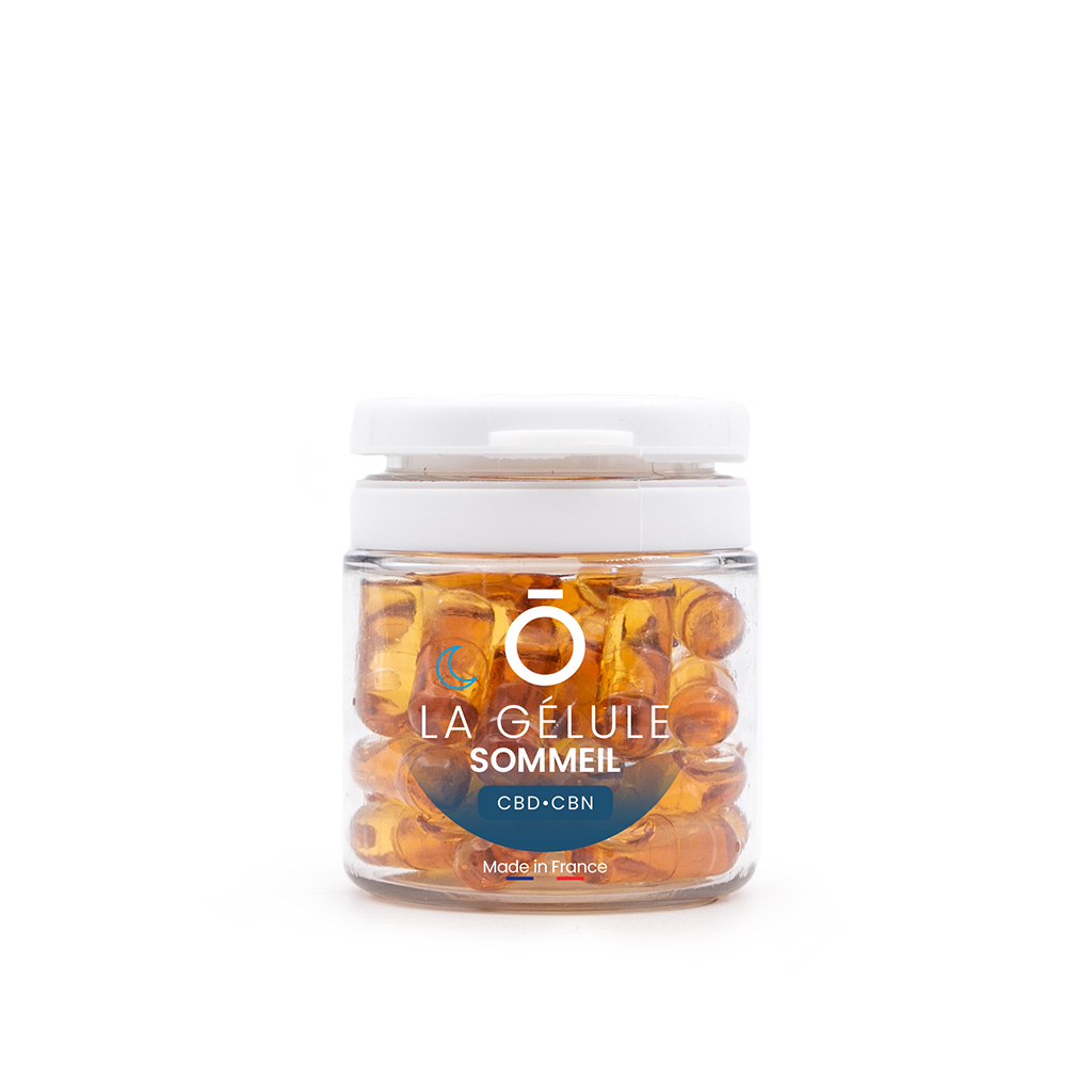 Gélules Sommeil CBD + CBN + Mélatonine - Oliia 