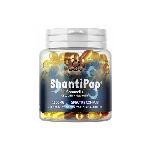 Gélules CBD Shantipop Sommeil+