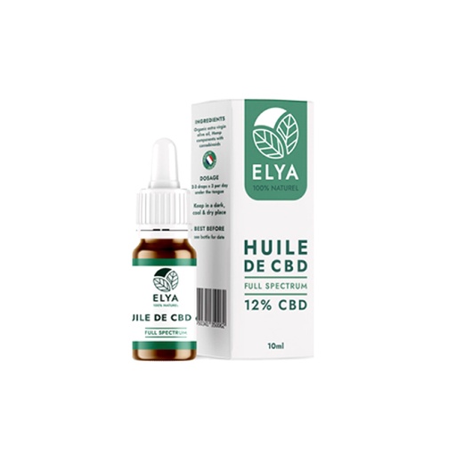 Huile CBD 12% - ELYA