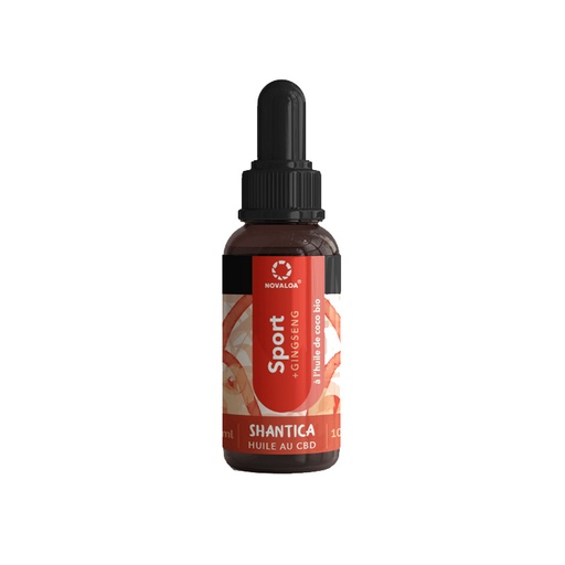 Huile CBD Shantica Sport 10% - NOVALOA